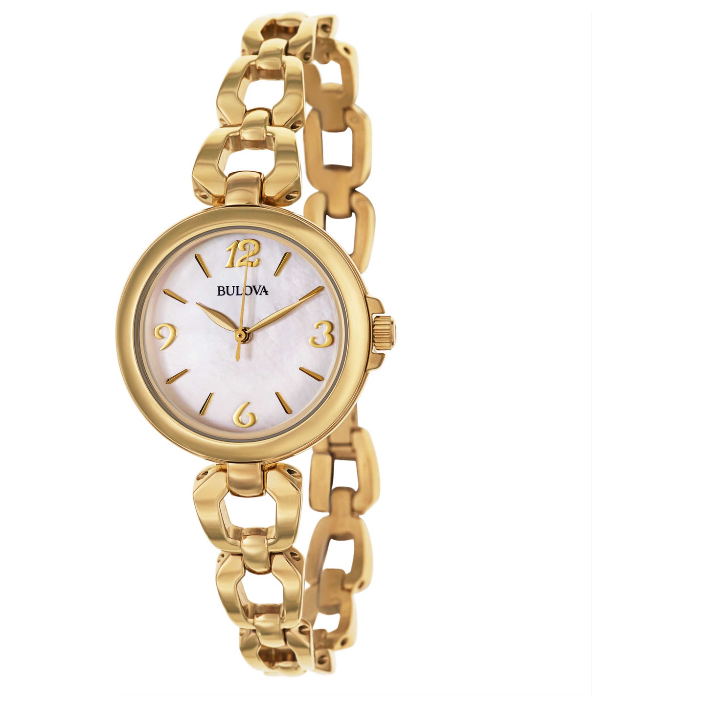 Front view of Bulova Bracelet Women's Japanese Quartz (Battery-Powered) Watch 97L138