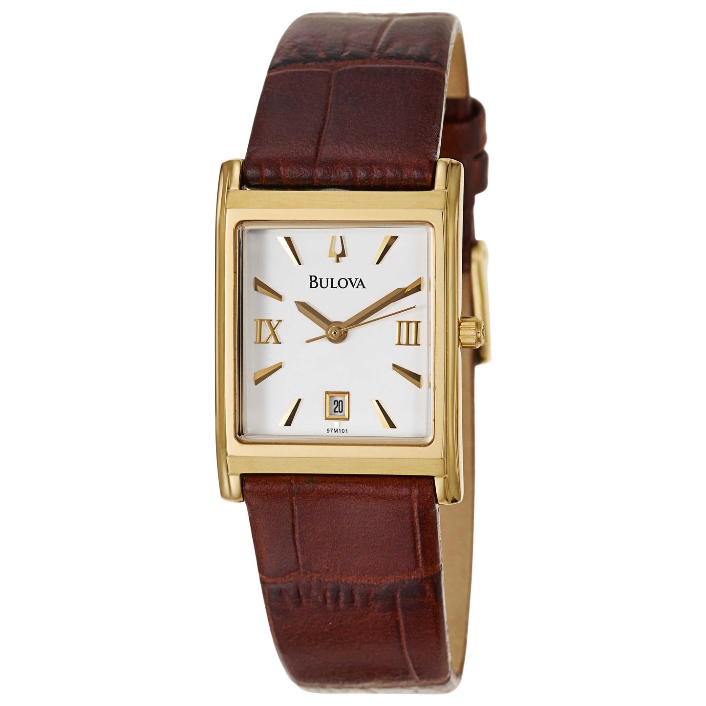 Front view of Bulova Dress Women's Japanese Quartz (Battery-Powered) Watch 97M101