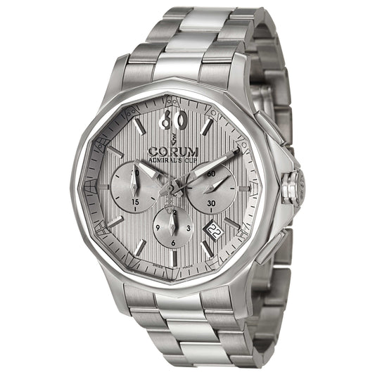 Front view of Corum Admiral's Cup Men's Automatic Watch 984-101-20-V705-FH10