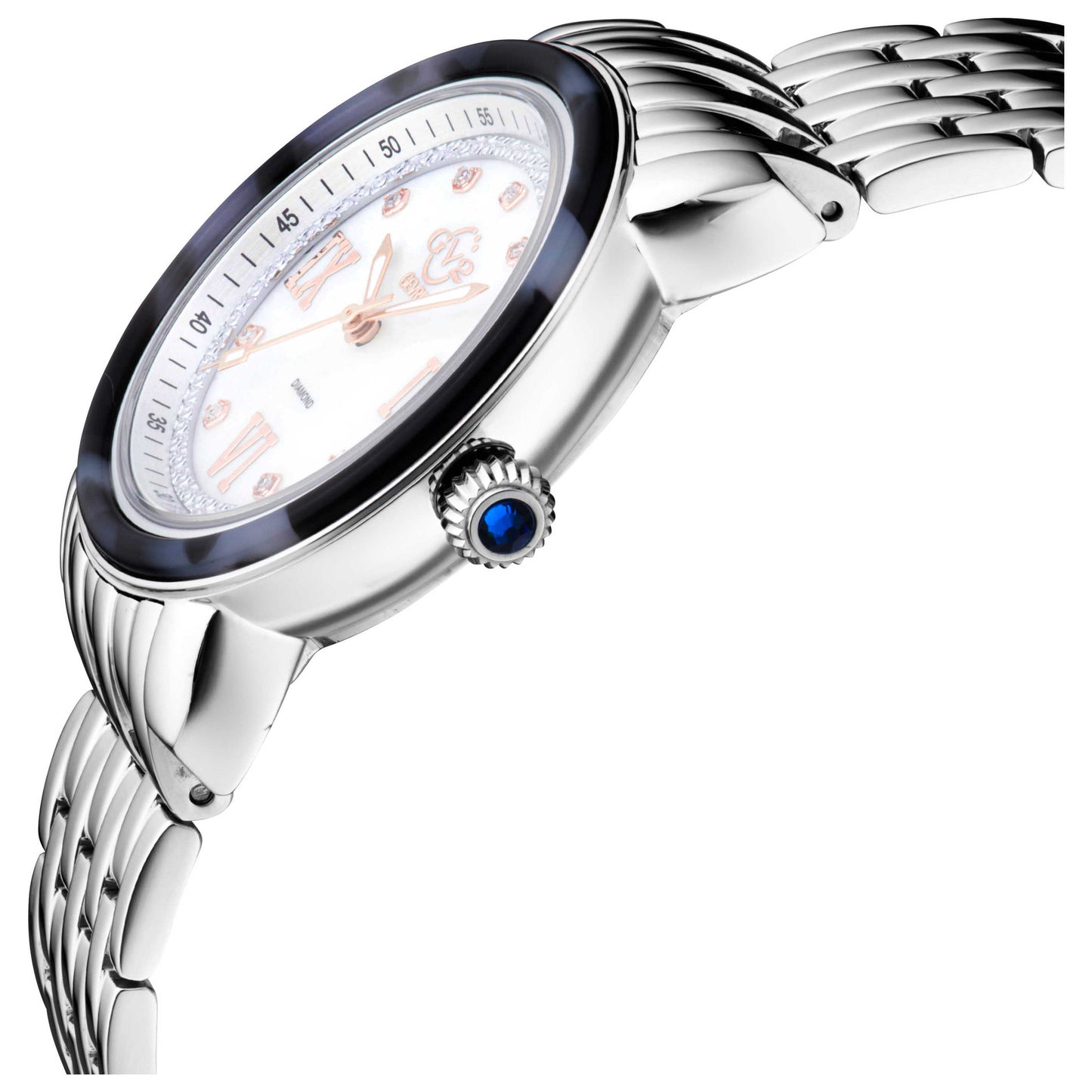 GV2 by Gevril Marsala Diamond Women's Quartz Watch 9850B - Image #3