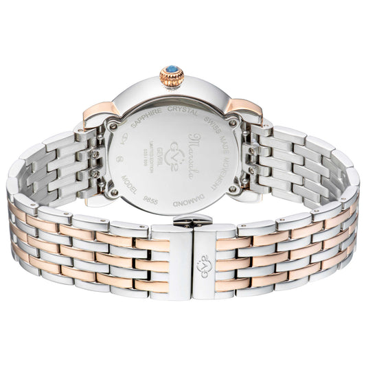 GV2 by Gevril Marsala Diamond Women's Quartz Watch 9855B - Image #2
