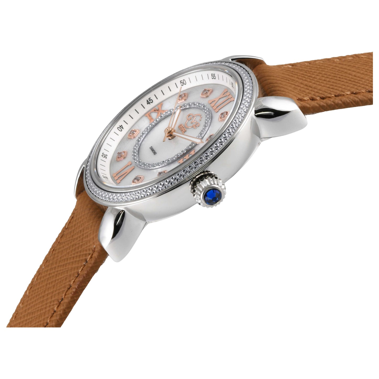 GV2 by Gevril Marsala Diamond Women's Quartz Watch 9860-V2 - Image #4