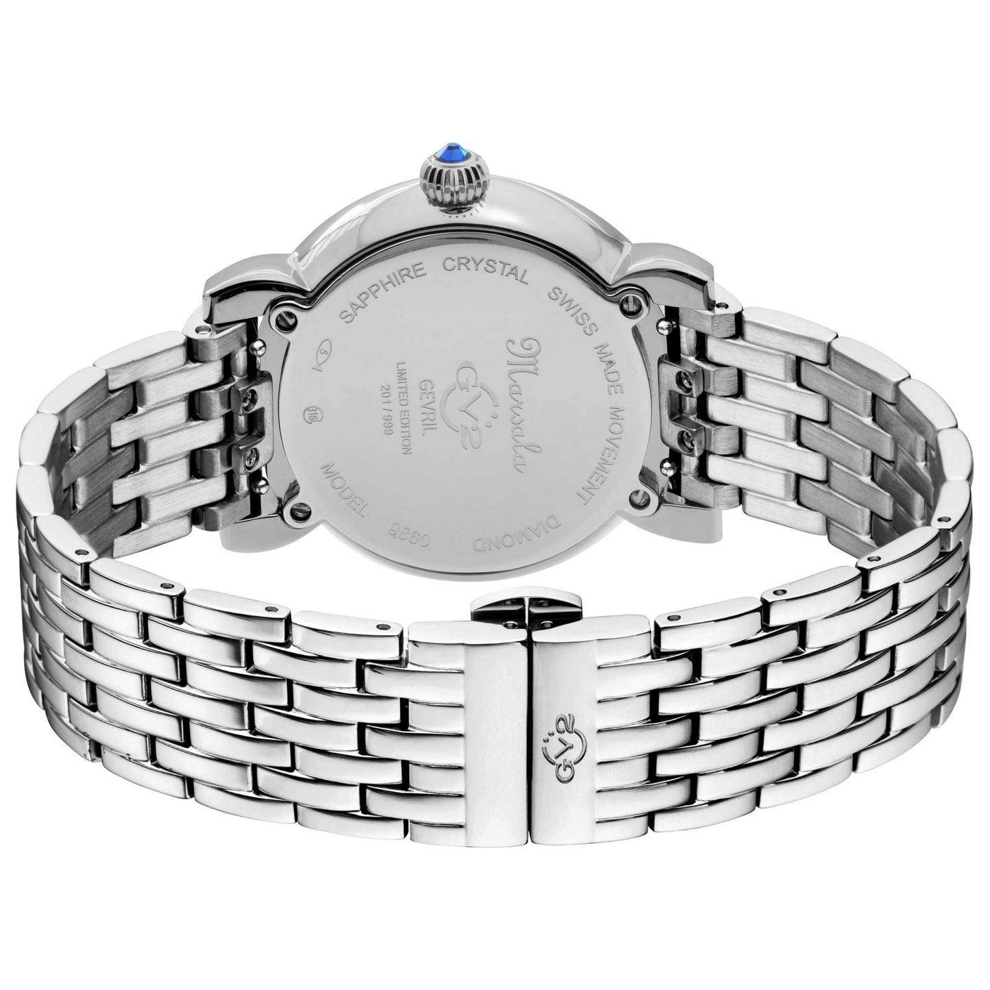 GV2 by Gevril Marsala Diamond Women's Quartz Watch 9860B - Image #2