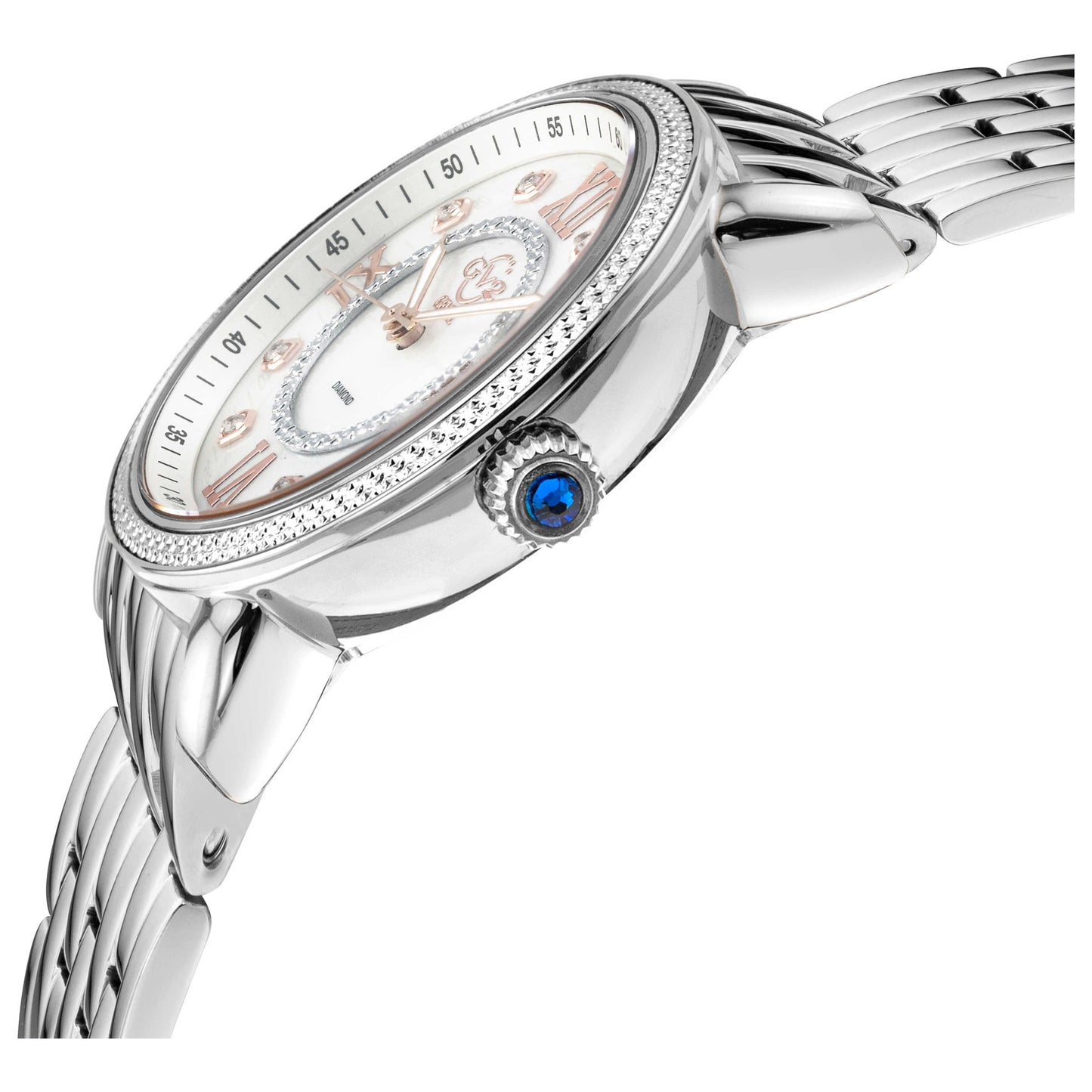 GV2 by Gevril Marsala Diamond Women's Quartz Watch 9860B - Image #4