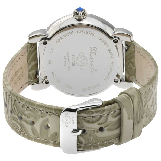 GV2 by Gevril Marsala Diamond Women's Quartz Watch 9860 - Image #2