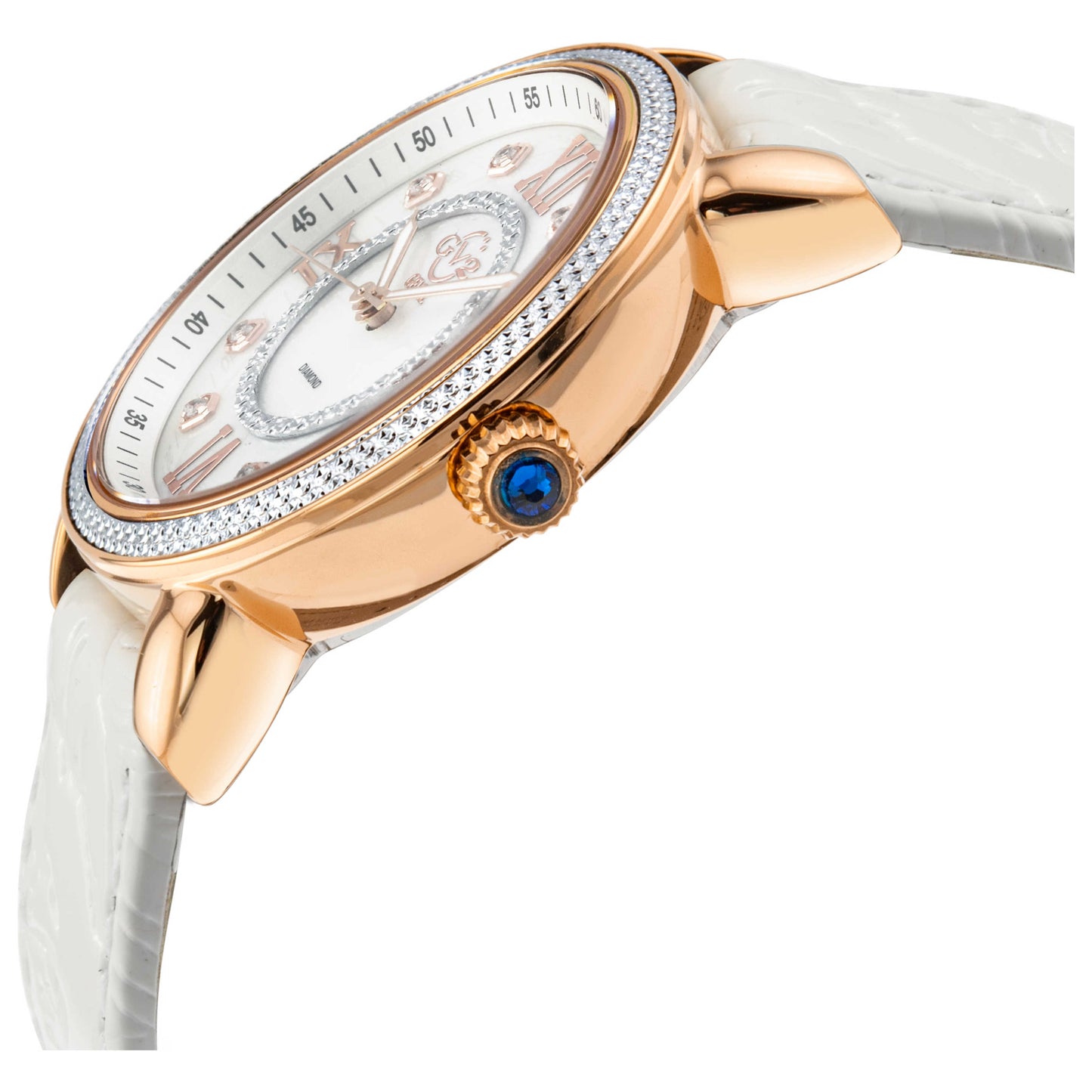 GV2 by Gevril Marsala Diamond Women's Quartz Watch 9863 - Image #4