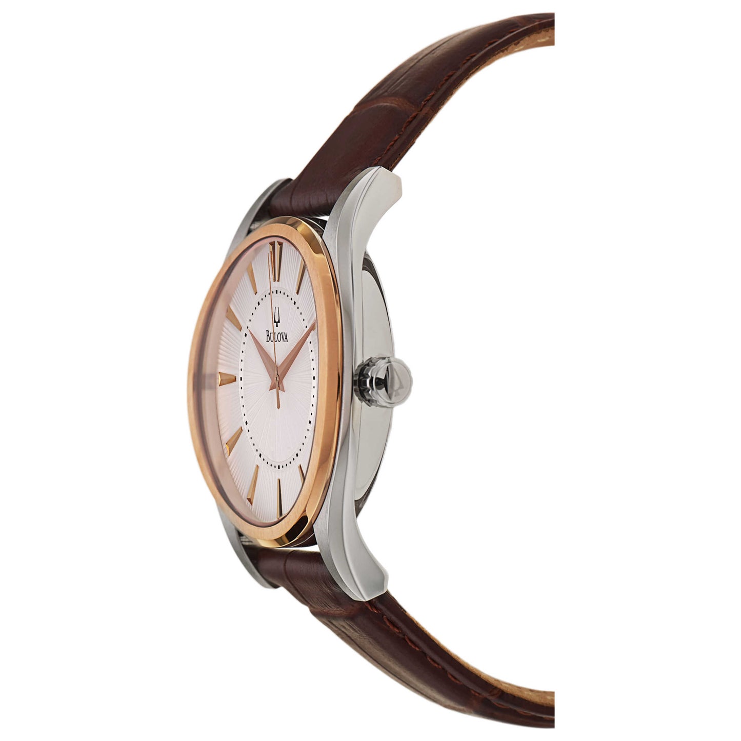 Bulova Dress Men's Quartz Watch 98A119 - Image #4