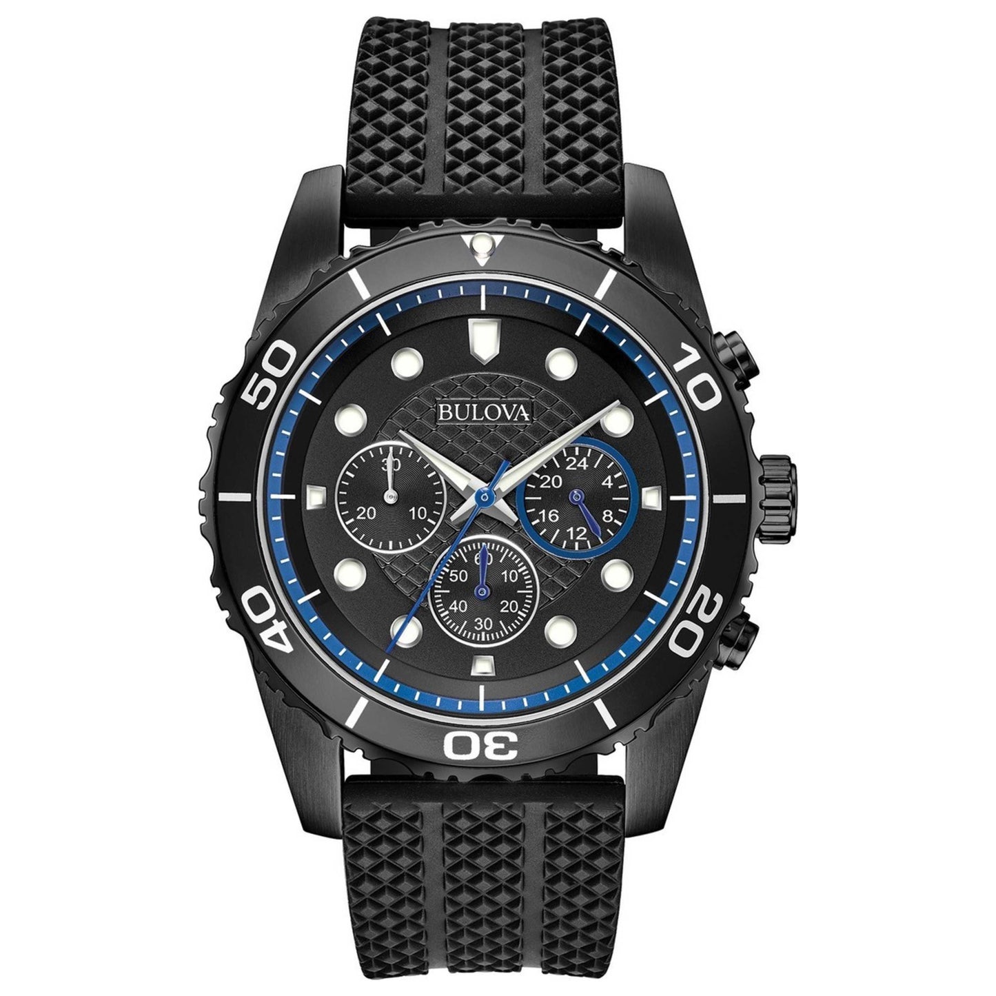 Front view of Bulova Sport Men's Quartz Watch 98A211