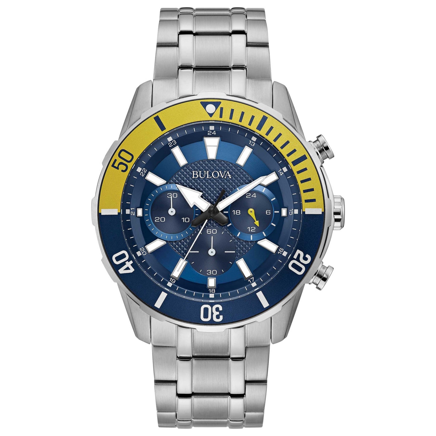 Front view of Bulova Sport Men's Quartz Watch 98A245