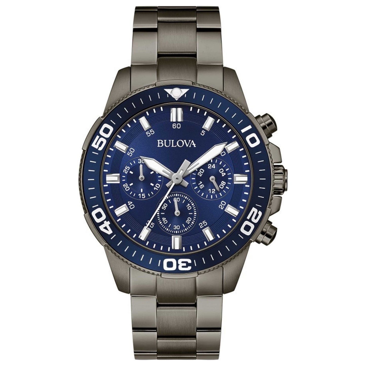 Front view of Bulova Classic Men's Quartz Watch 98A314