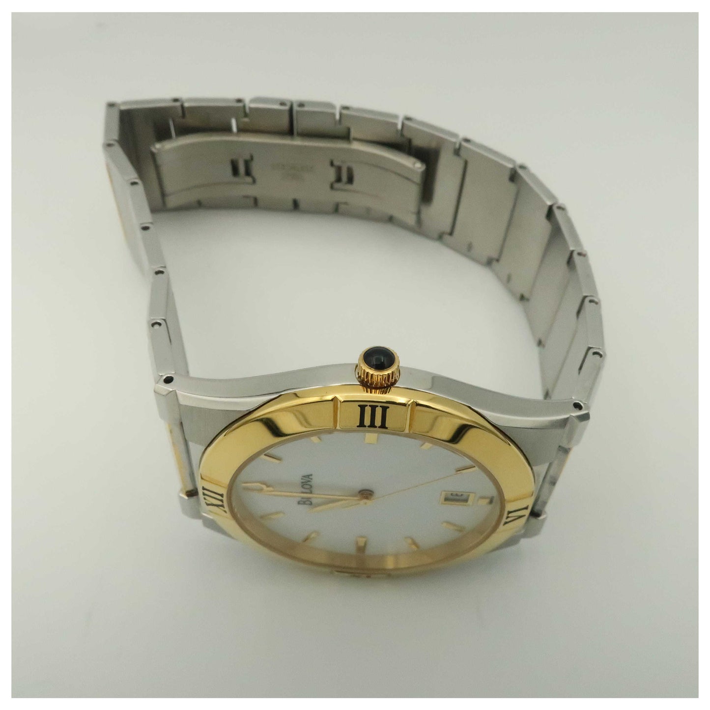 Bulova Dress Men's Quartz Watch 98B015-PO2 - Image #8