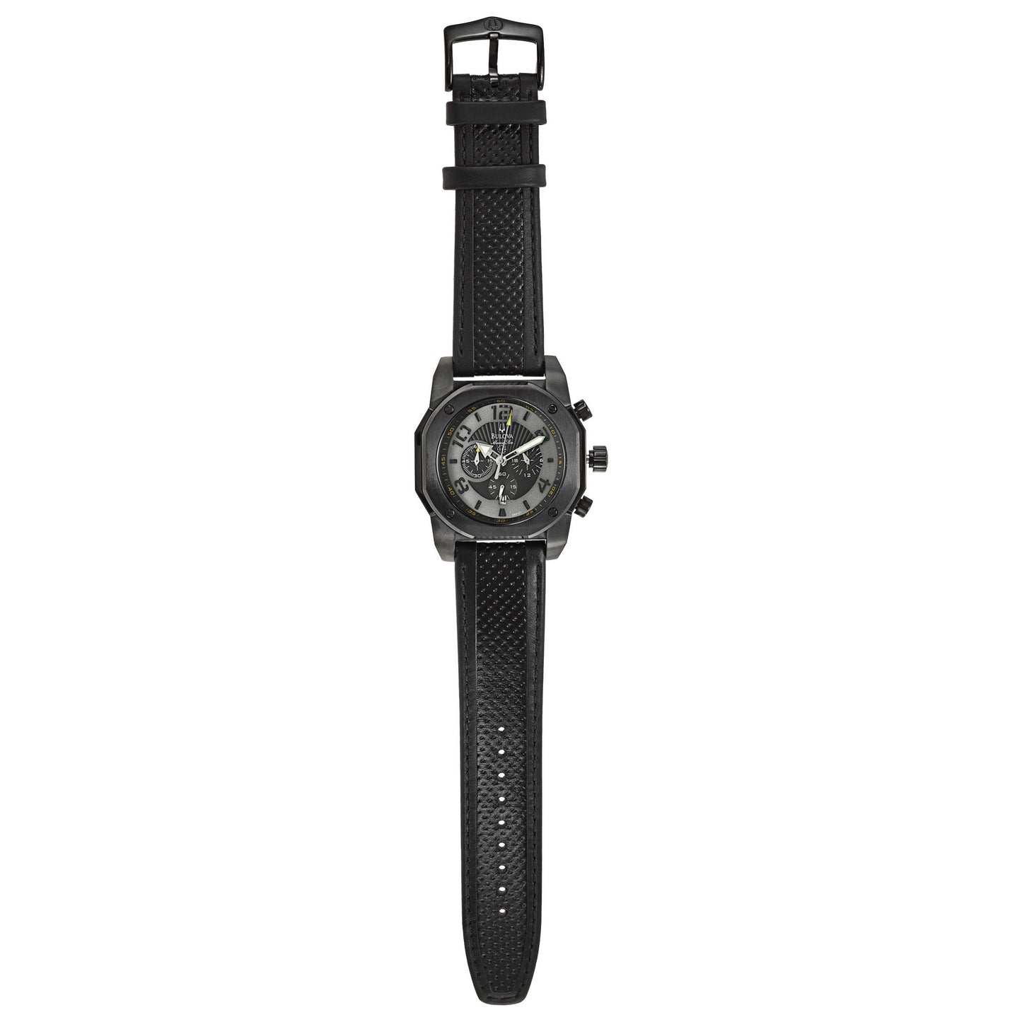 Bulova Marine Star Men's Quartz Watch 98B151 - Image #8