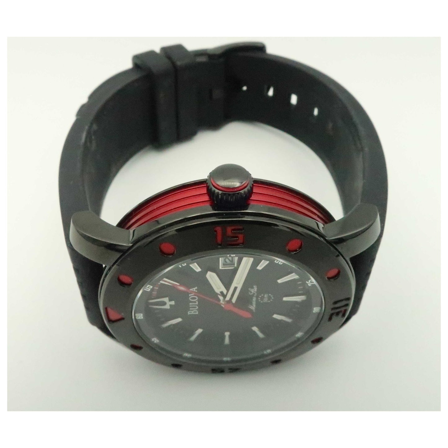 Bulova Marine Star Men's Japanese Quartz (Battery-Powered) Watch 98B164-SDV - Image #8