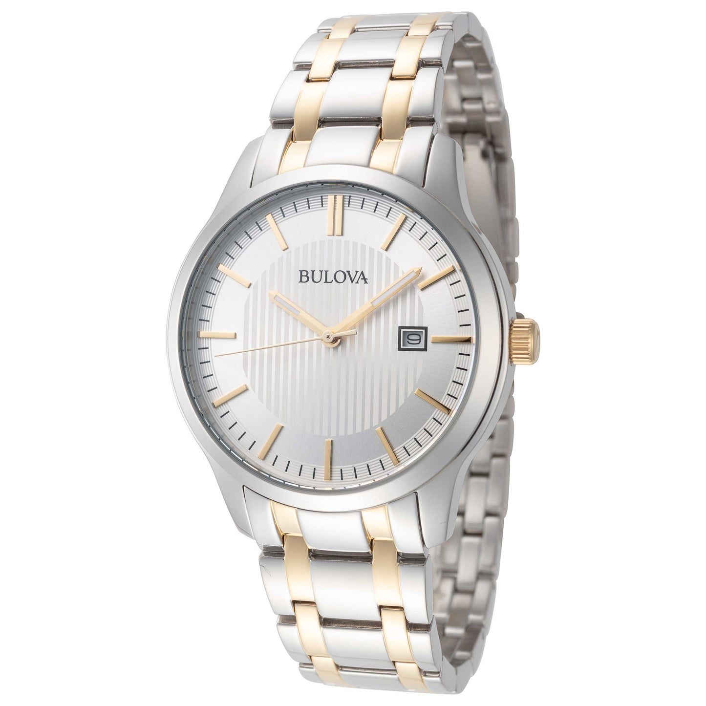 Front view of Bulova Classic Men's Quartz Watch 98B263