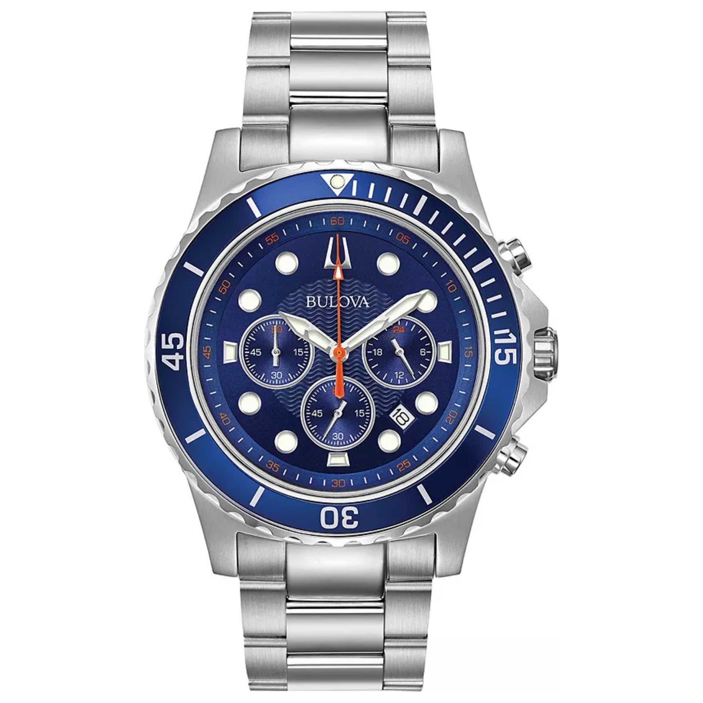 Front view of Bulova Classic Men's Quartz Watch 98B325