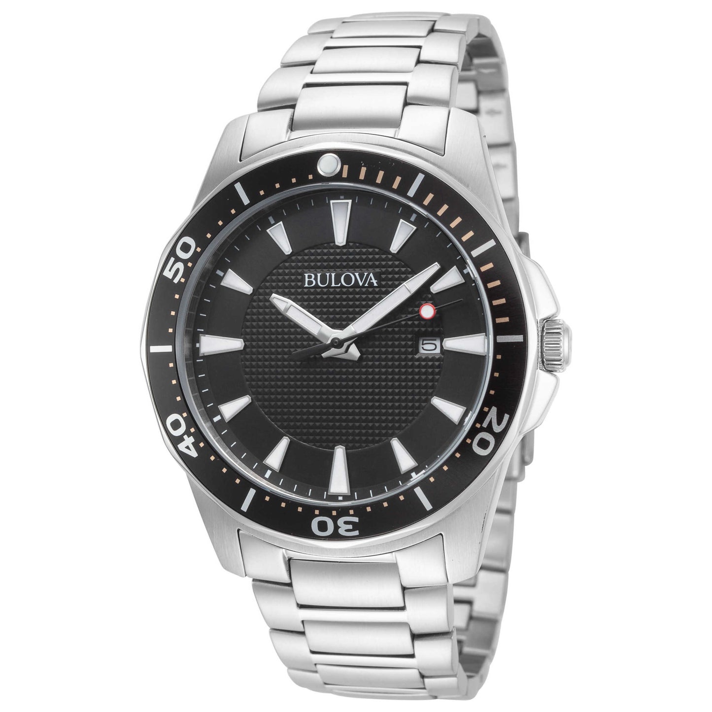 Front view of Bulova Classic Men's Quartz Watch 98B328