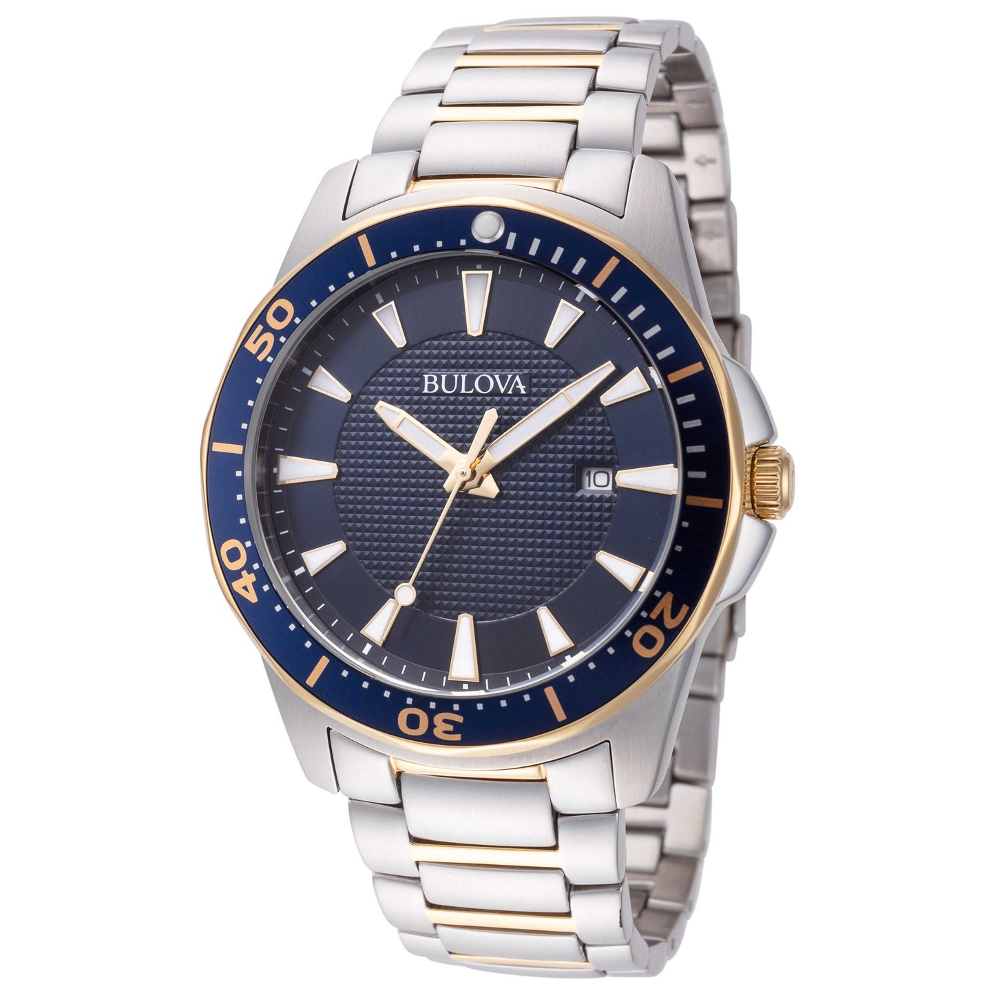 Front view of Bulova Classic Men's Quartz Watch 98B329