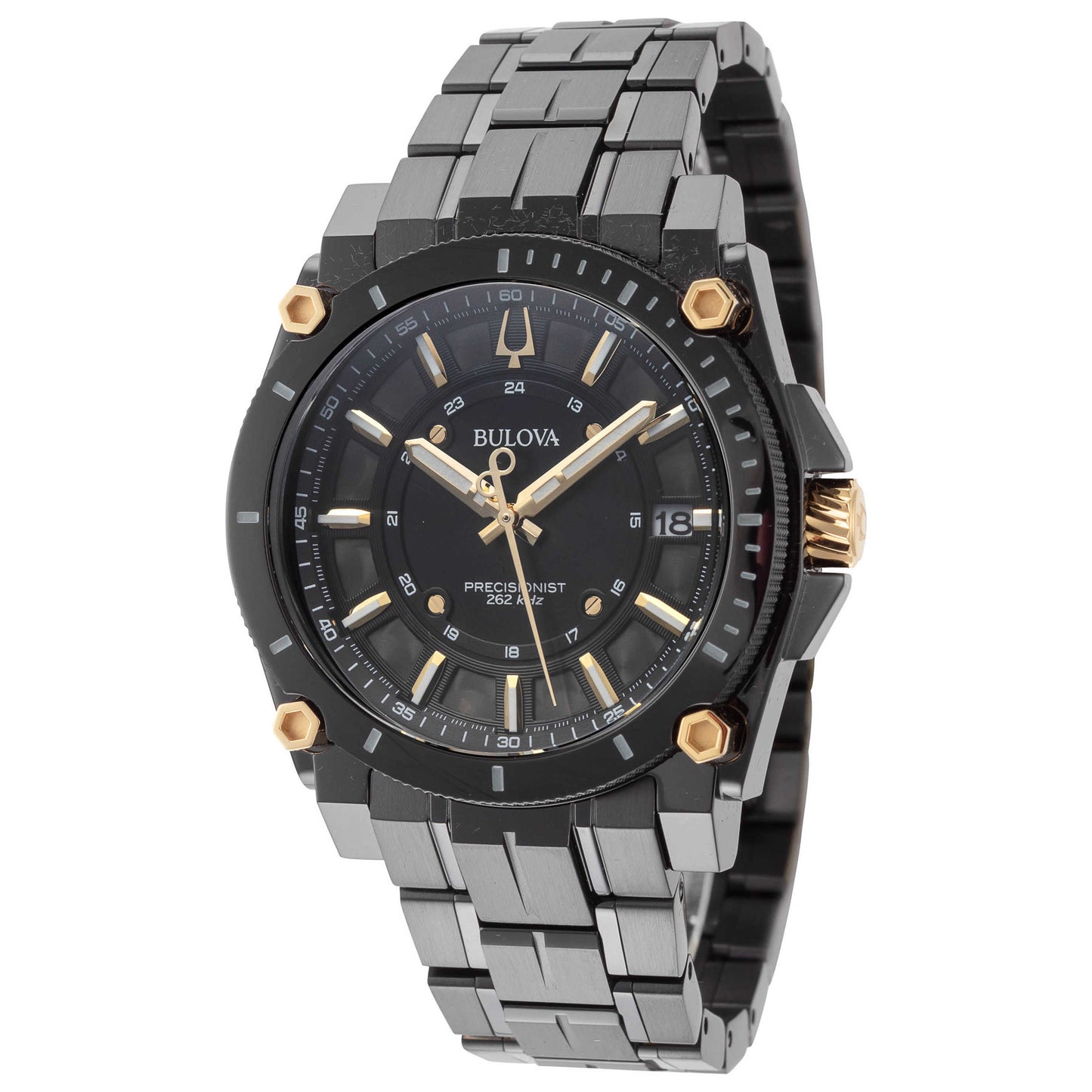 Front view of Bulova Icon Men's Quartz Watch 98B408