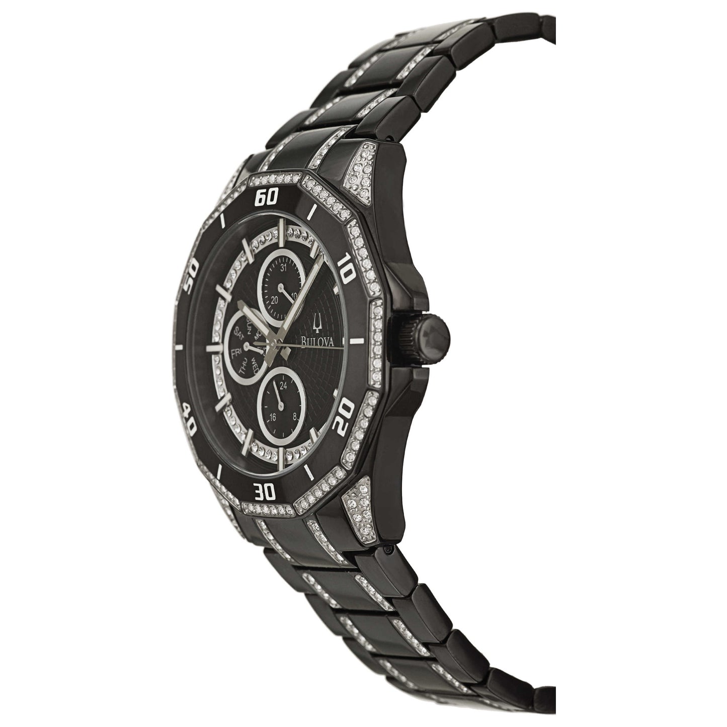 Bulova Crystal Men's Quartz Watch 98C111 - Image #4