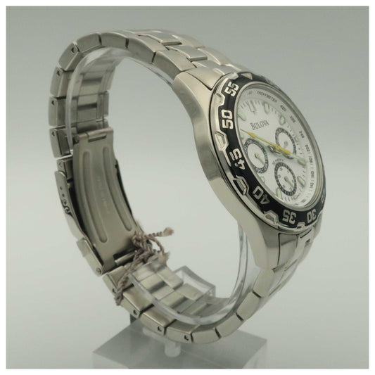 Bulova Day Date Men's Quartz Watch 98C73-PO - Image #3