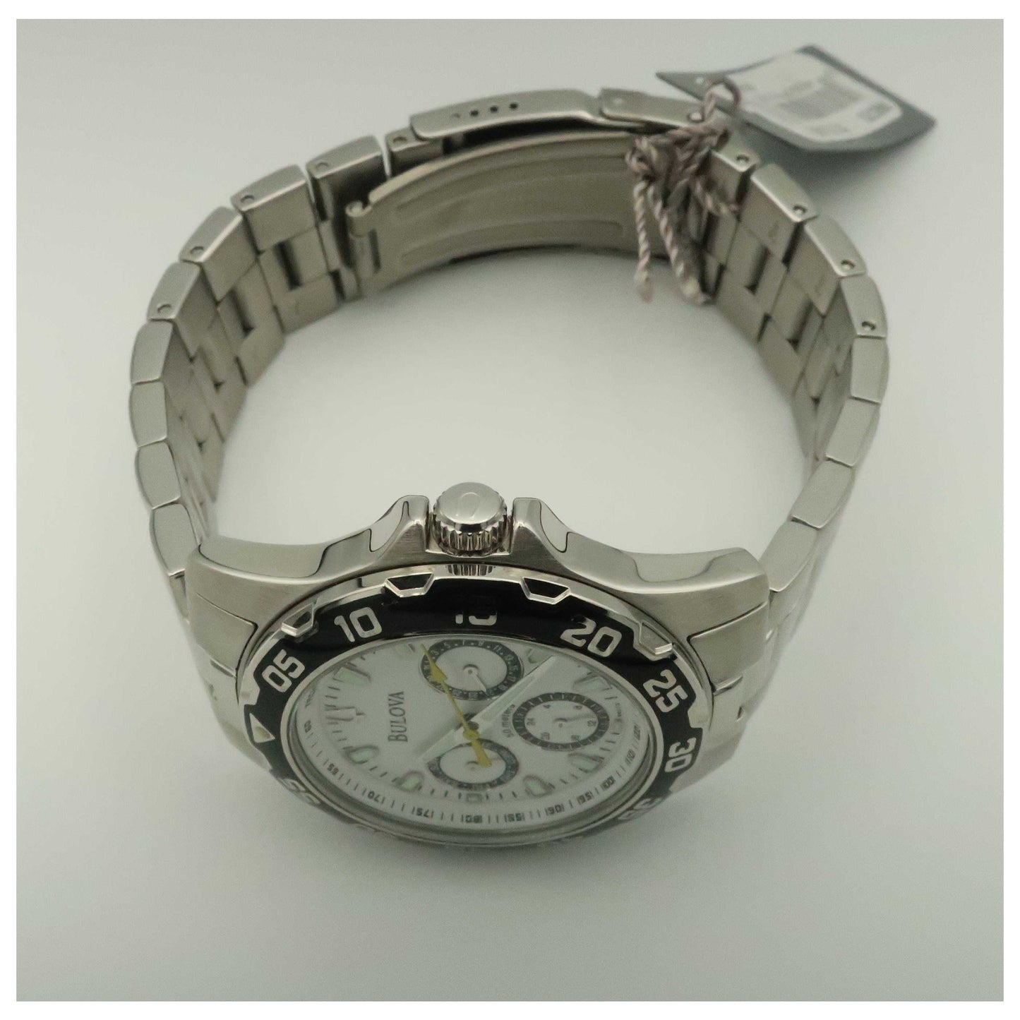 Bulova Day Date Men's Quartz Watch 98C73-PO - Image #8