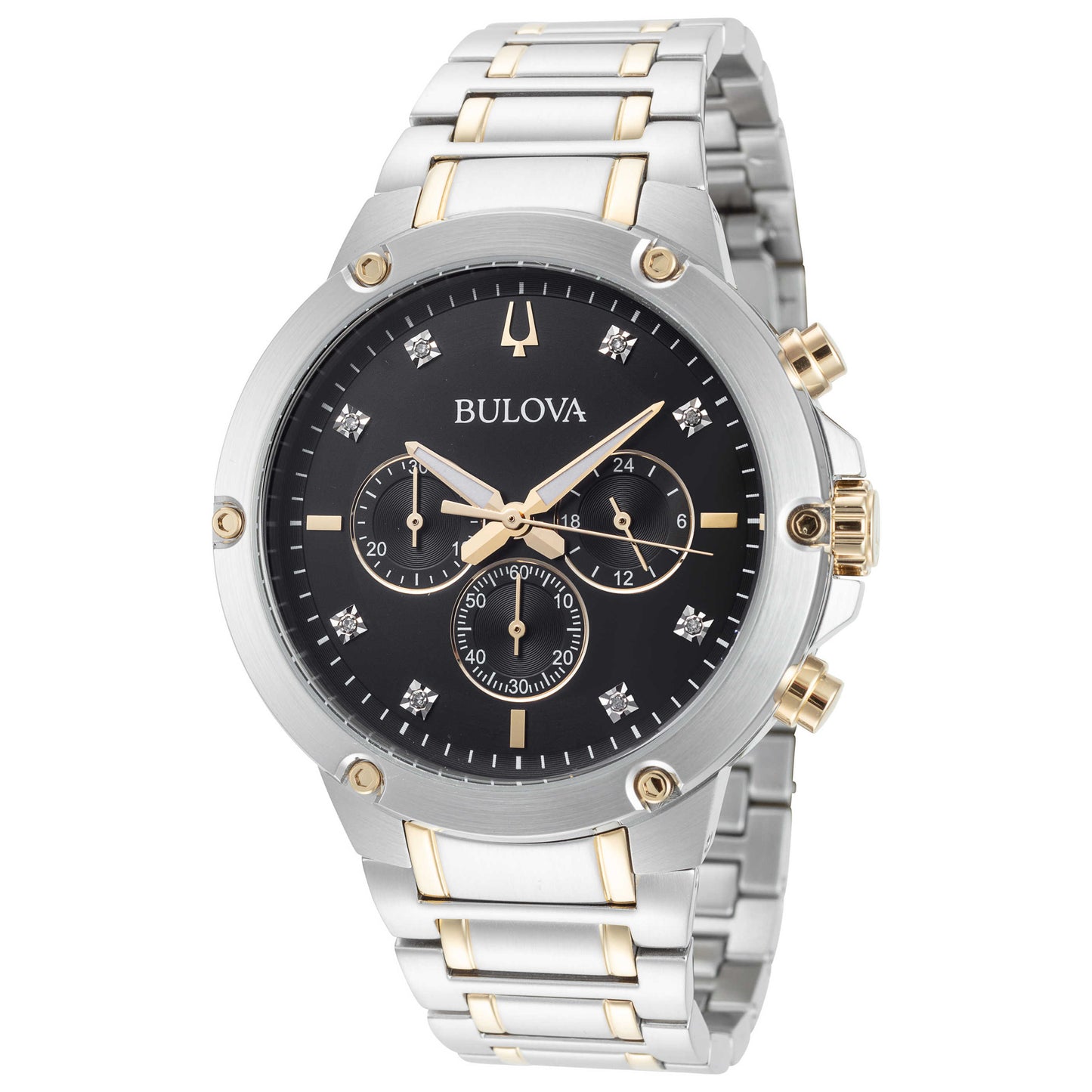 Front view of Bulova Classic Men's Quartz Watch 98D159