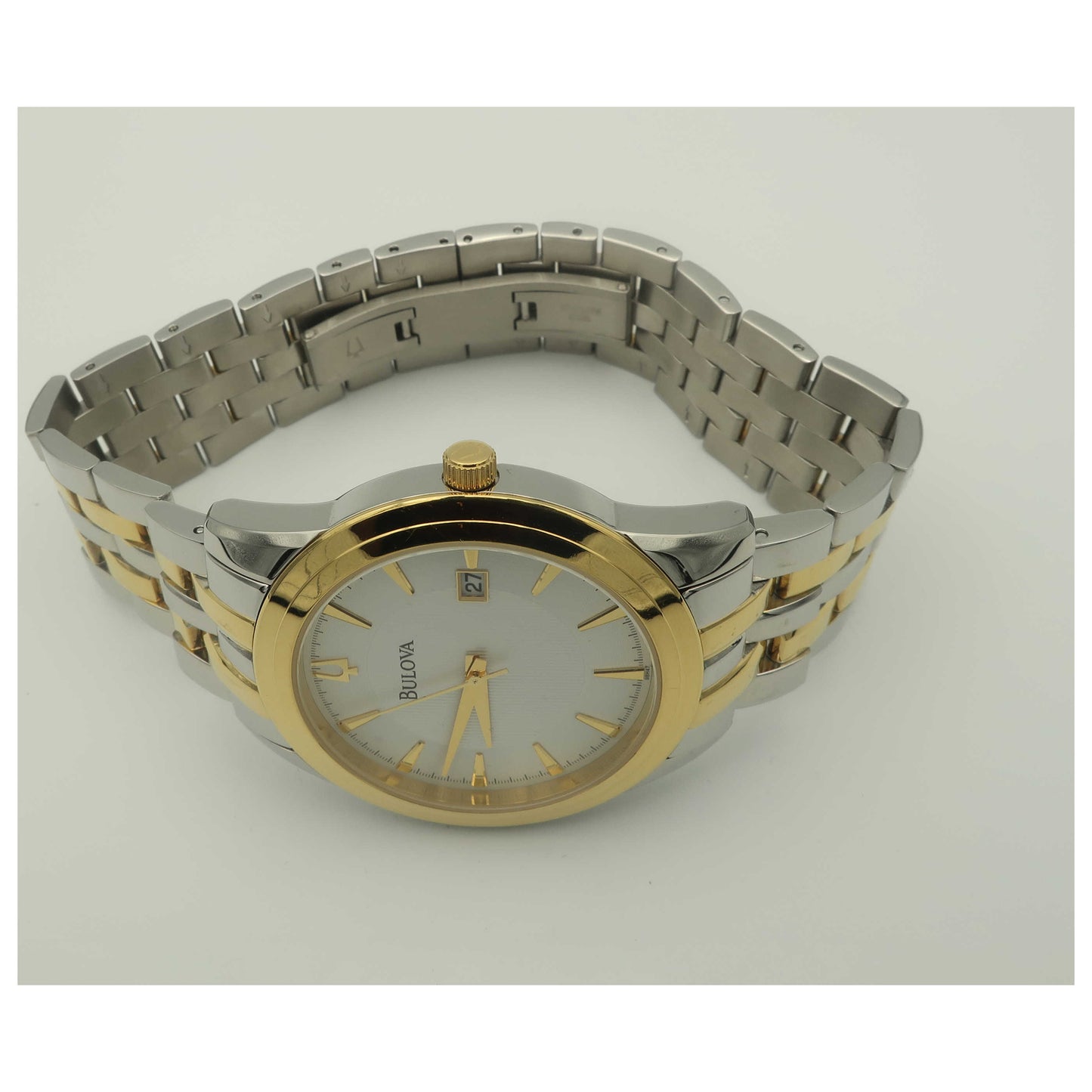 Bulova Bracelet Men's Swiss Quartz (Battery-Powered) Watch 98H47-PO - Image #8