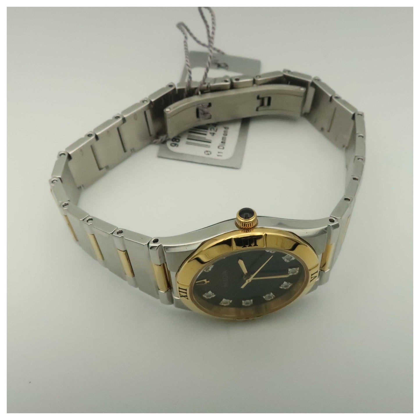 Bulova Diamonds Women's Quartz Watch 98P100-PO - Image #8