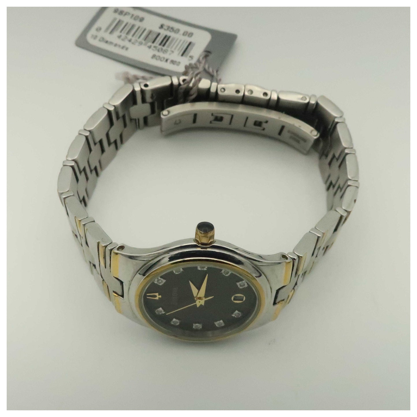 Bulova Diamonds Women's Quartz Watch 98P109-PO - Image #8