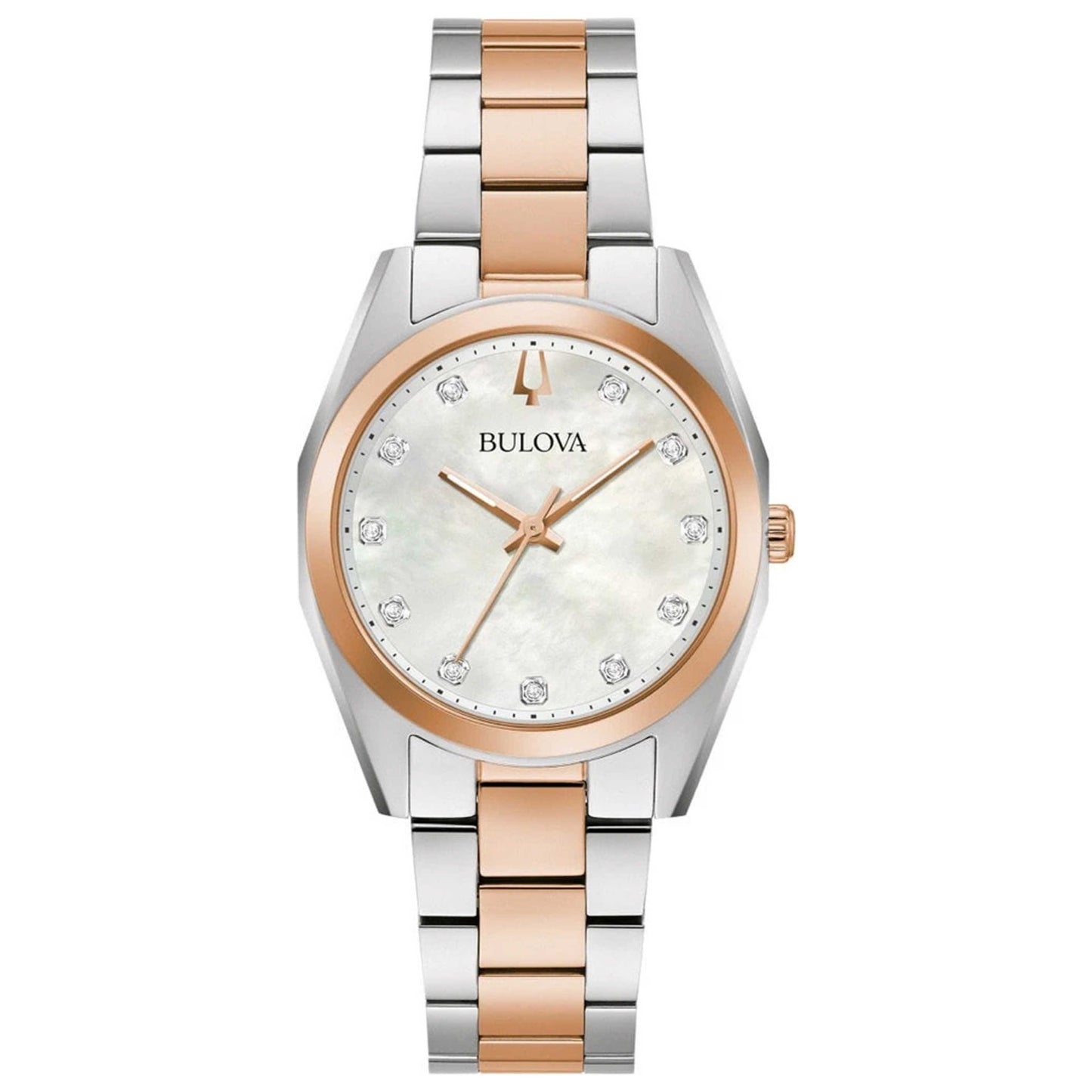 Front view of Bulova Surveyor Women's Quartz Watch 98P207