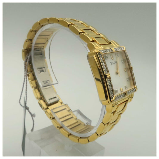 Bulova Diamonds Women's Quartz Watch 98R131-PO - Image #3