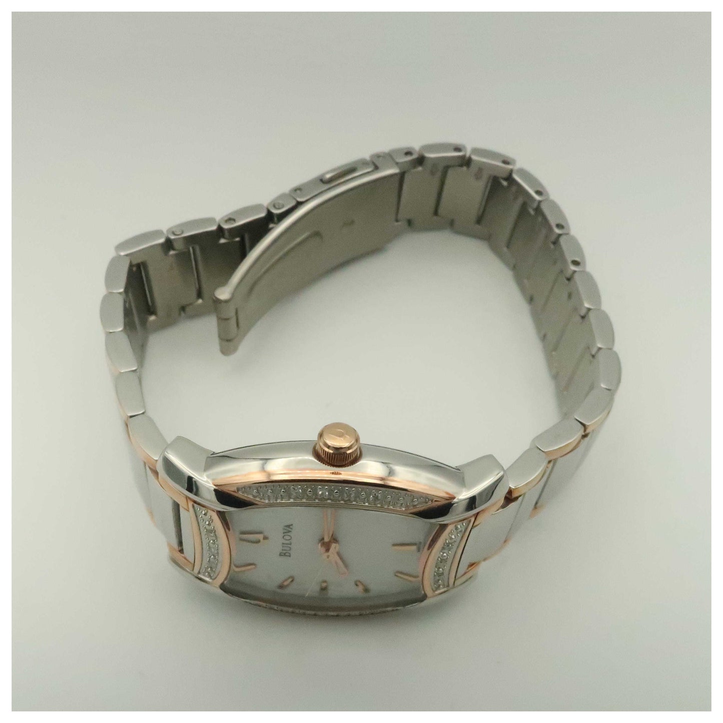 Bulova Diamonds Women's Quartz Watch 98R138-PO - Image #8