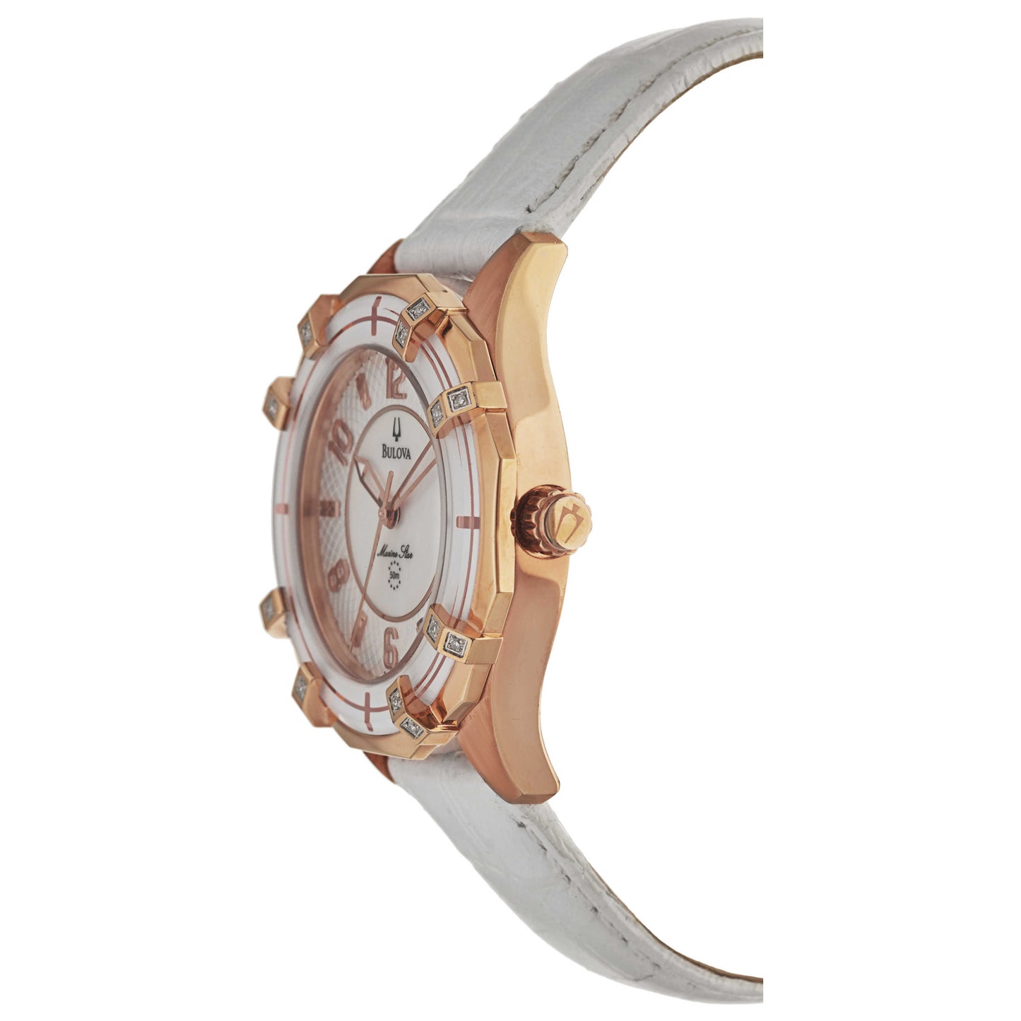 Bulova Marine Star Women's Quartz Watch 98R150 - Image #4