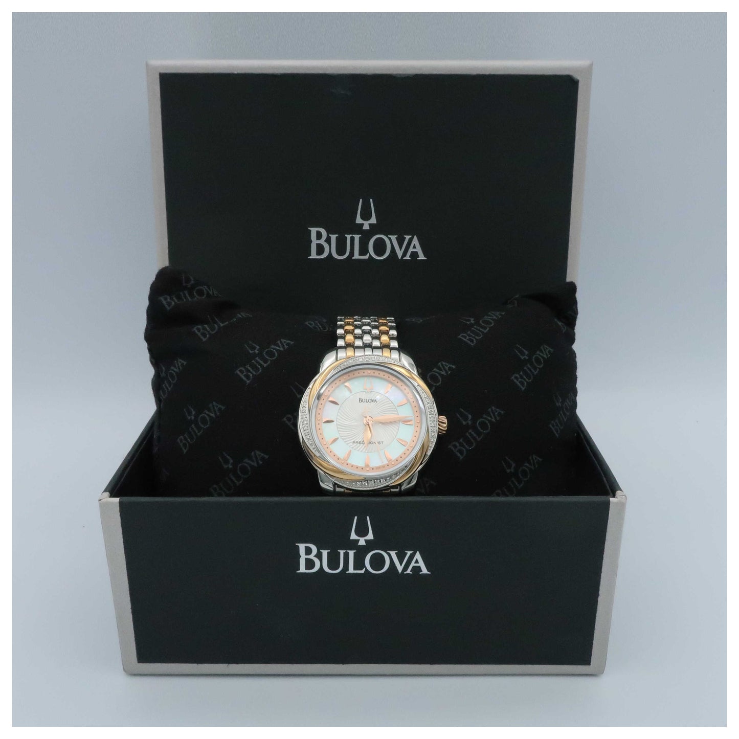 Bulova Precisionist Women's Japanese Quartz (Battery-Powered) Watch 98R153-SDV - Image #6