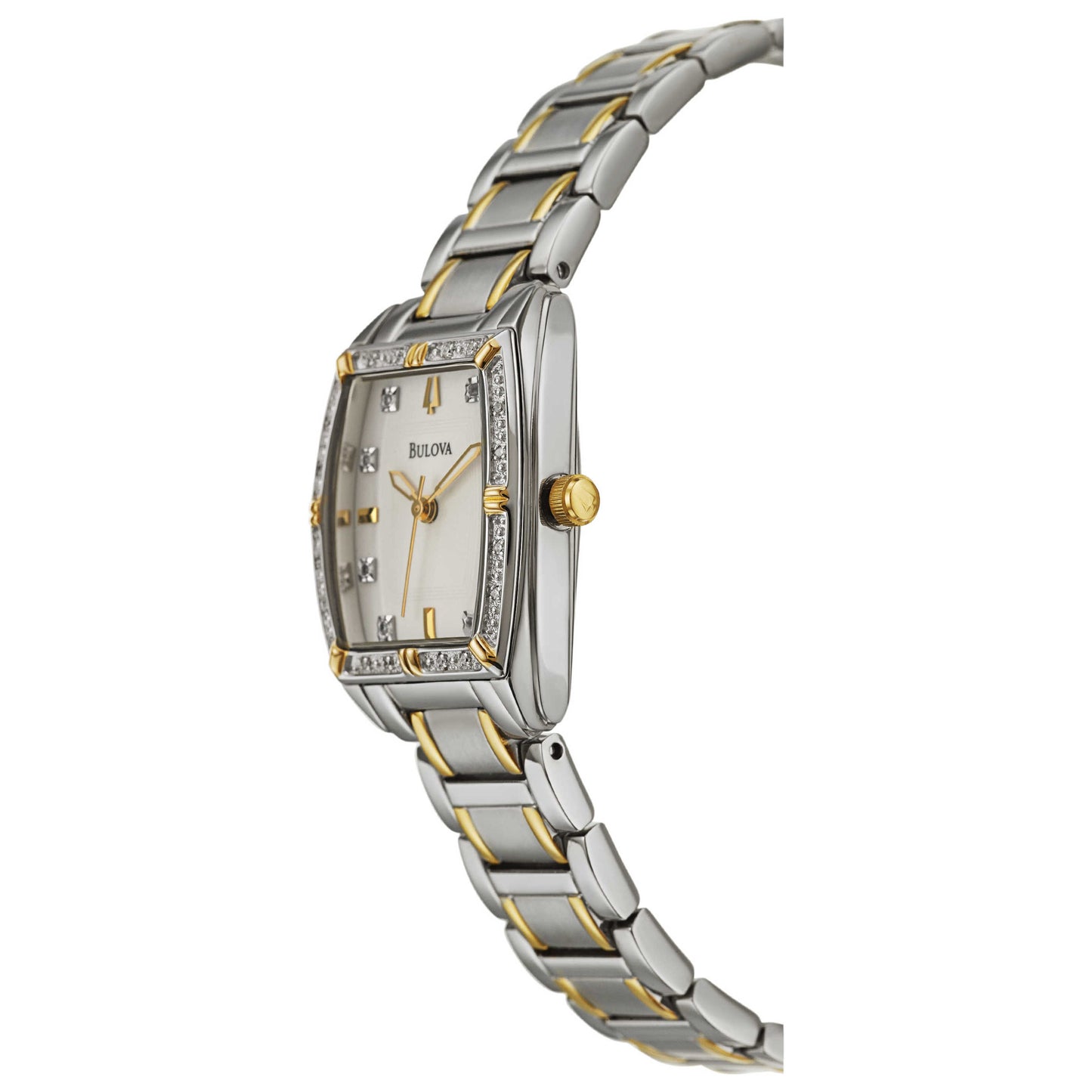 Bulova Diamonds Women's Japanese Quartz (Battery-Powered) Watch 98R159 - Image #4
