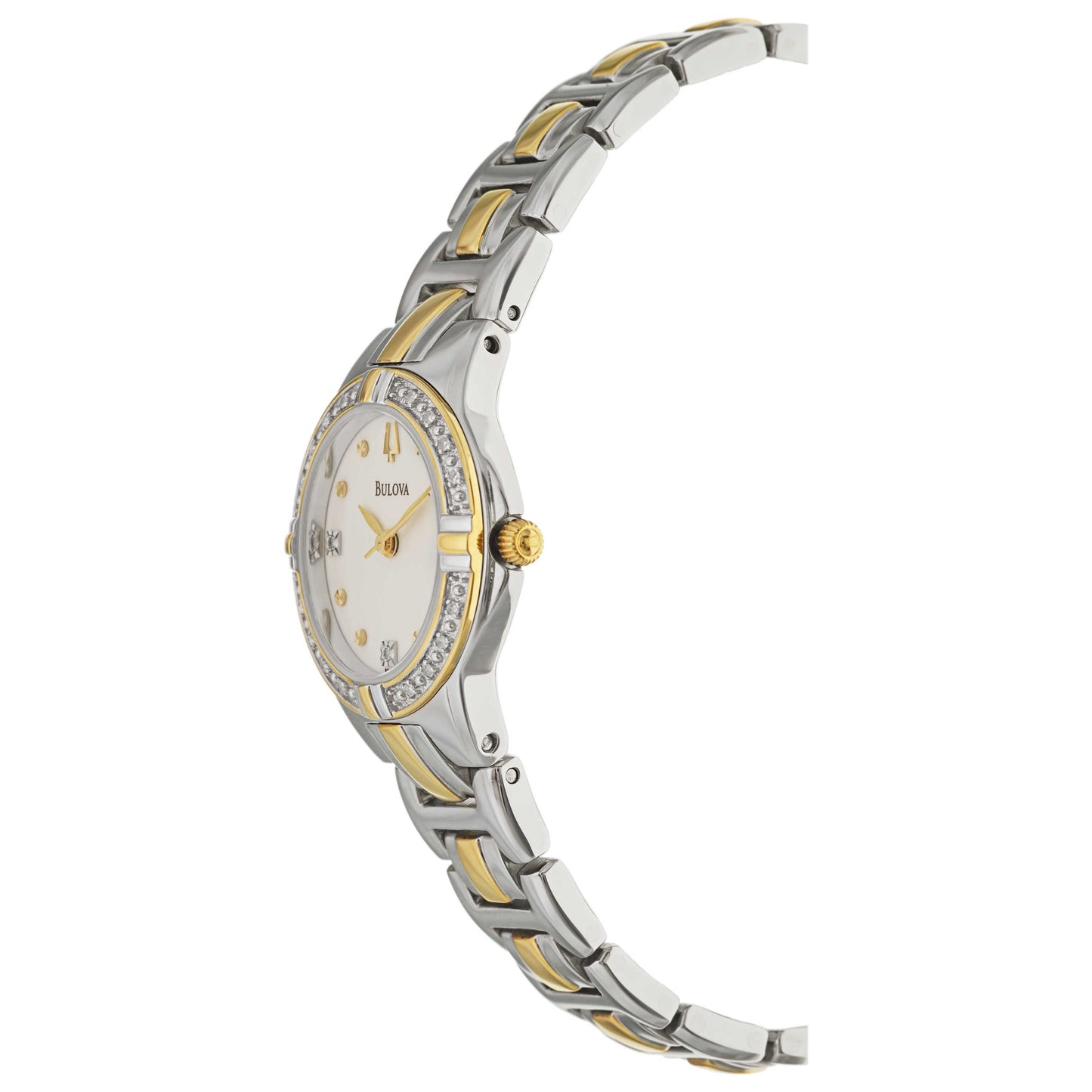 Bulova Diamonds Women's Japanese Quartz (Battery-Powered) Watch 98R166 - Image #4