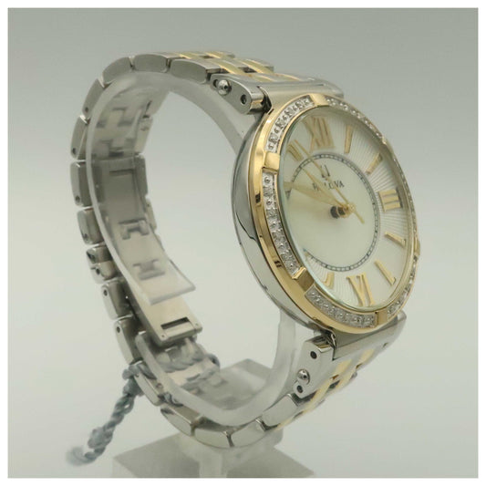 Bulova Diamonds Women's Japanese Quartz (Battery-Powered) Watch 98R167-PO2 - Image #3