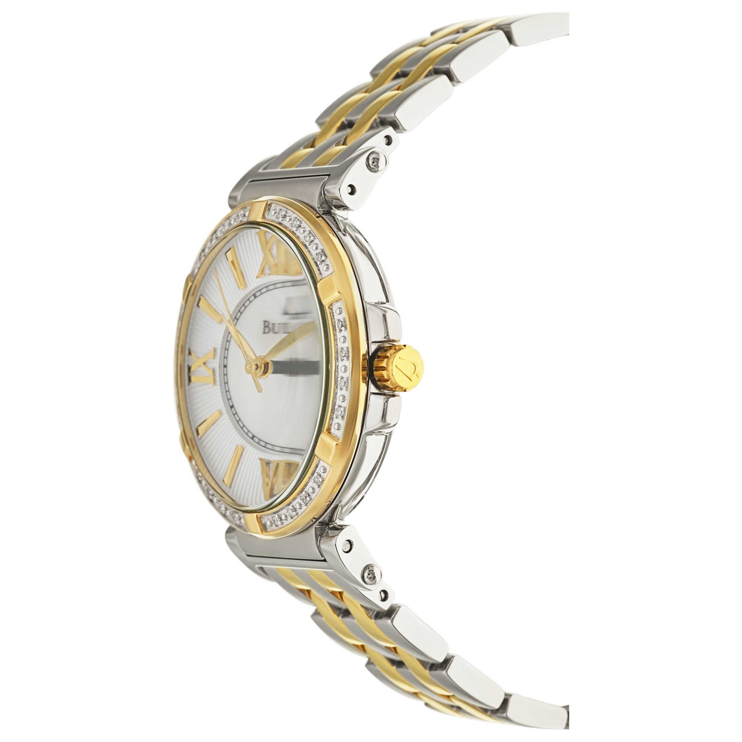 Bulova Diamonds Women's Japanese Quartz (Battery-Powered) Watch 98R167 - Image #4