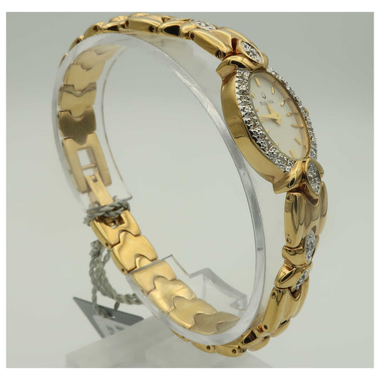 Bulova Diamonds Women's Quartz Watch 98R34-SDV - Image #3