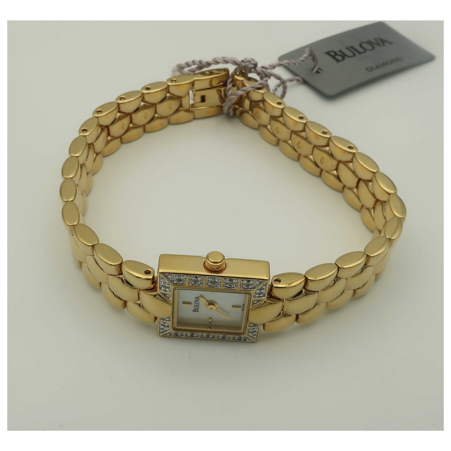 Bulova Diamonds Women's Quartz Watch 98R58-PO - Image #8