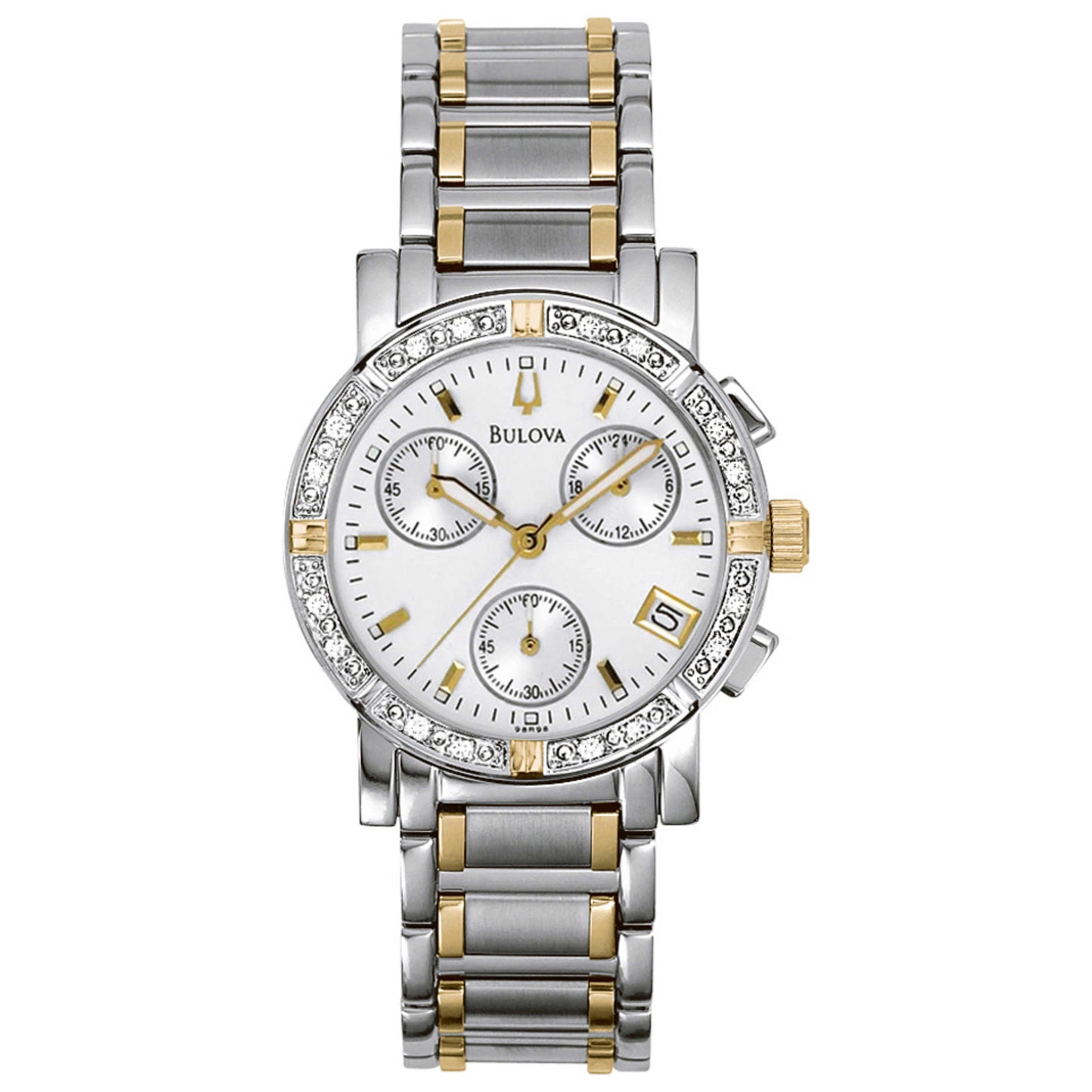 Front view of Bulova Highbridge Women's Quartz Watch 98R98