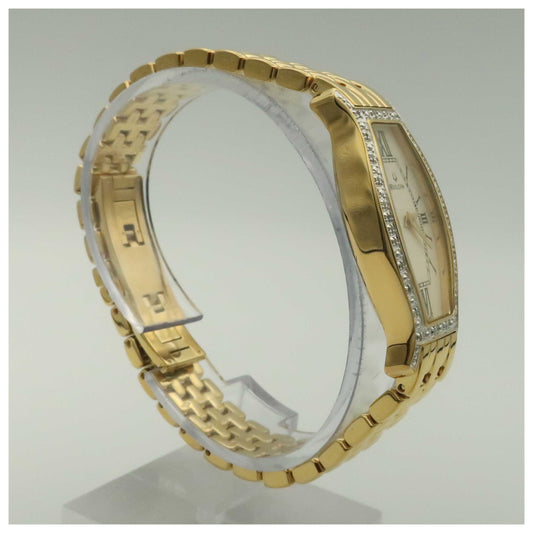 Bulova Dress Women's Quartz Watch 98W03-PO - Image #3