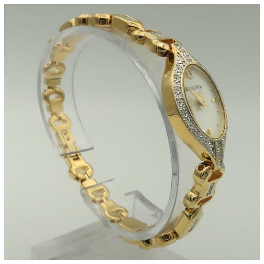 Bulova Bangle Women's Quartz Watch 98W09-PO - Image #3