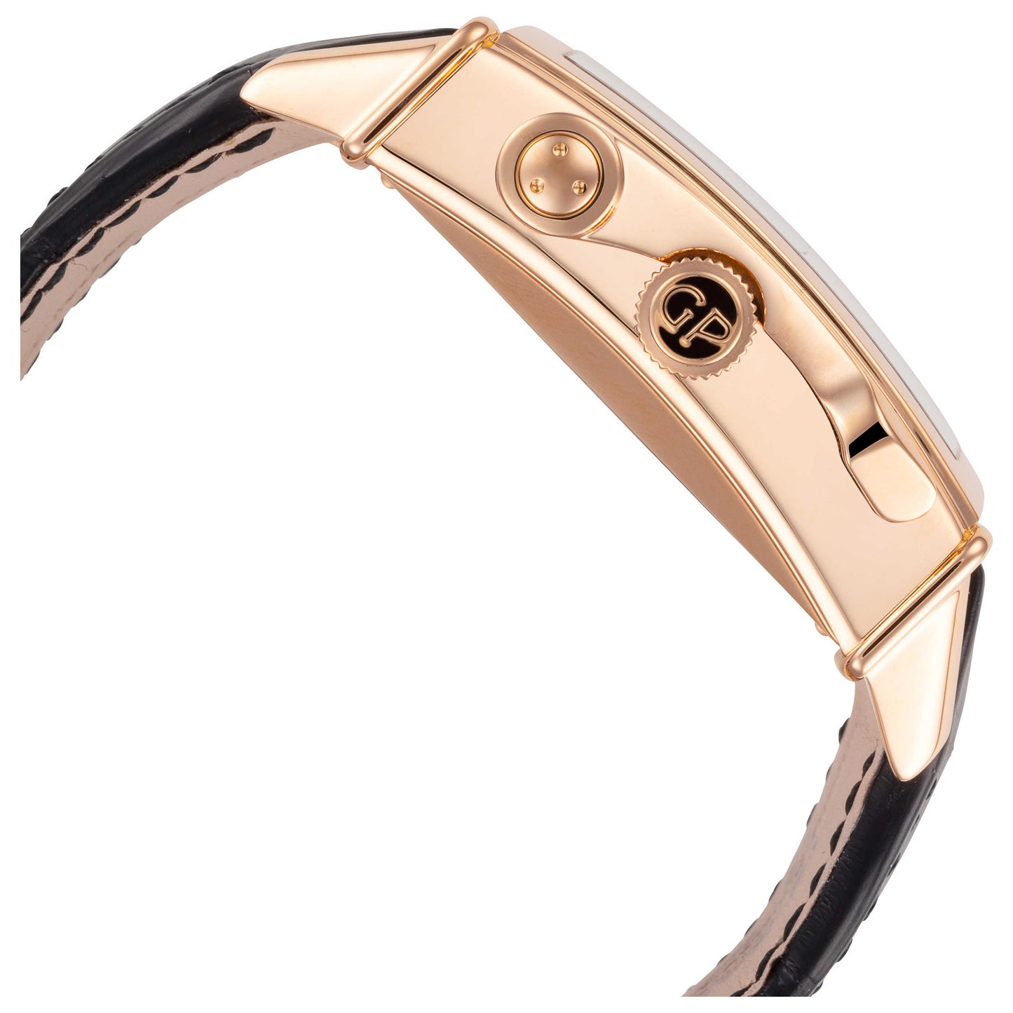 Right view of Girard-Perregaux Vintage 1945 Men's Automatic Watch 99720-52-651-BA6A