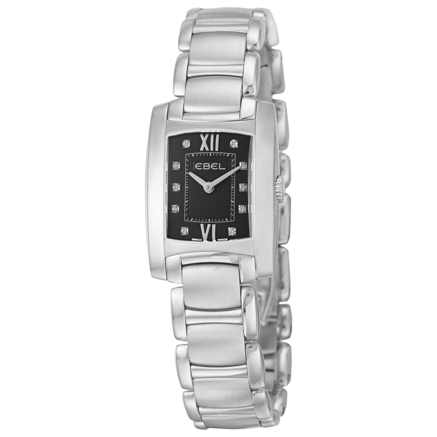 Front view of Ebel Brasilia Women's Swiss Quartz (Battery-Powered) Watch 9976M22-58500