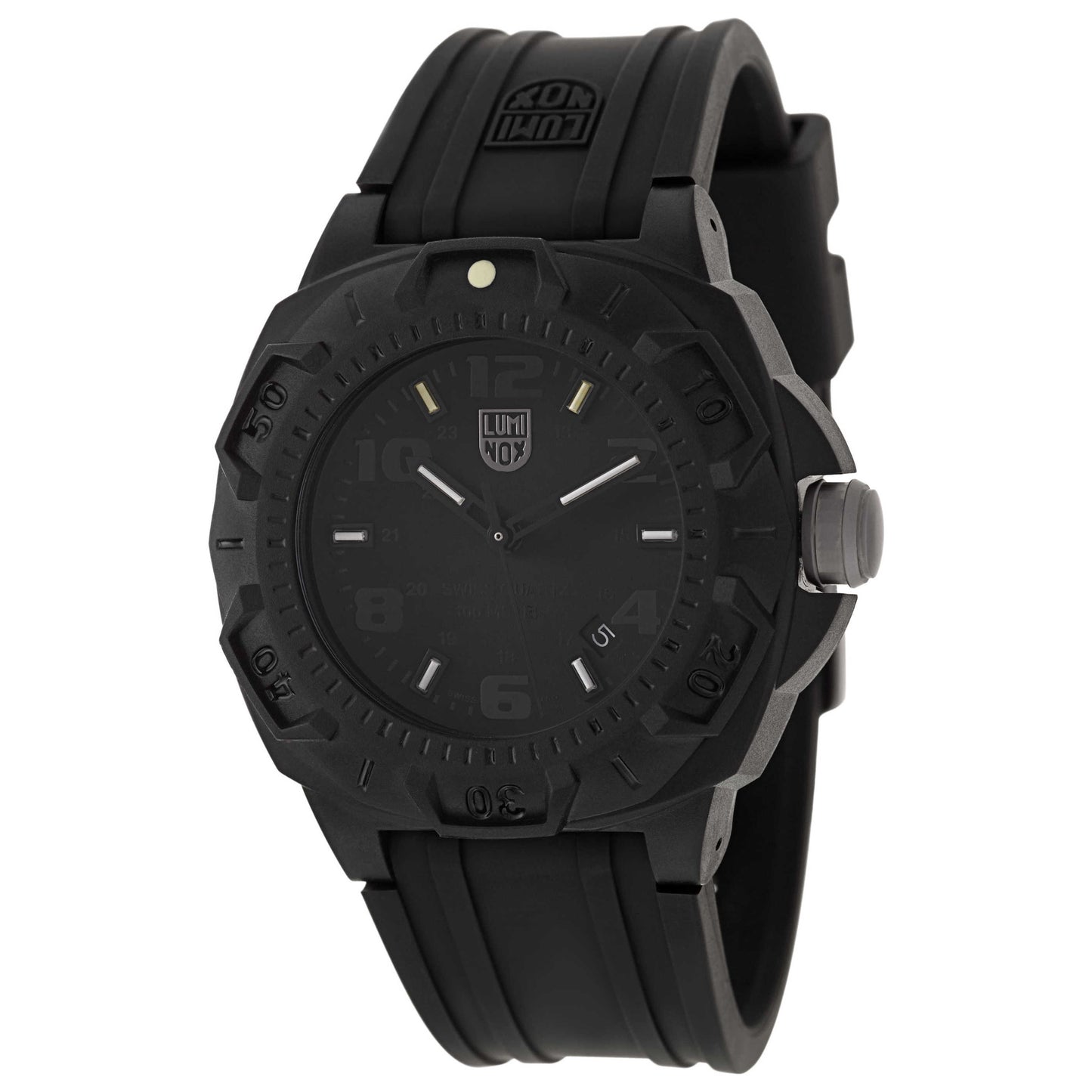 Front view of Luminox Sentry Men's Swiss Quartz (Battery-Powered) Watch A-0201-BO