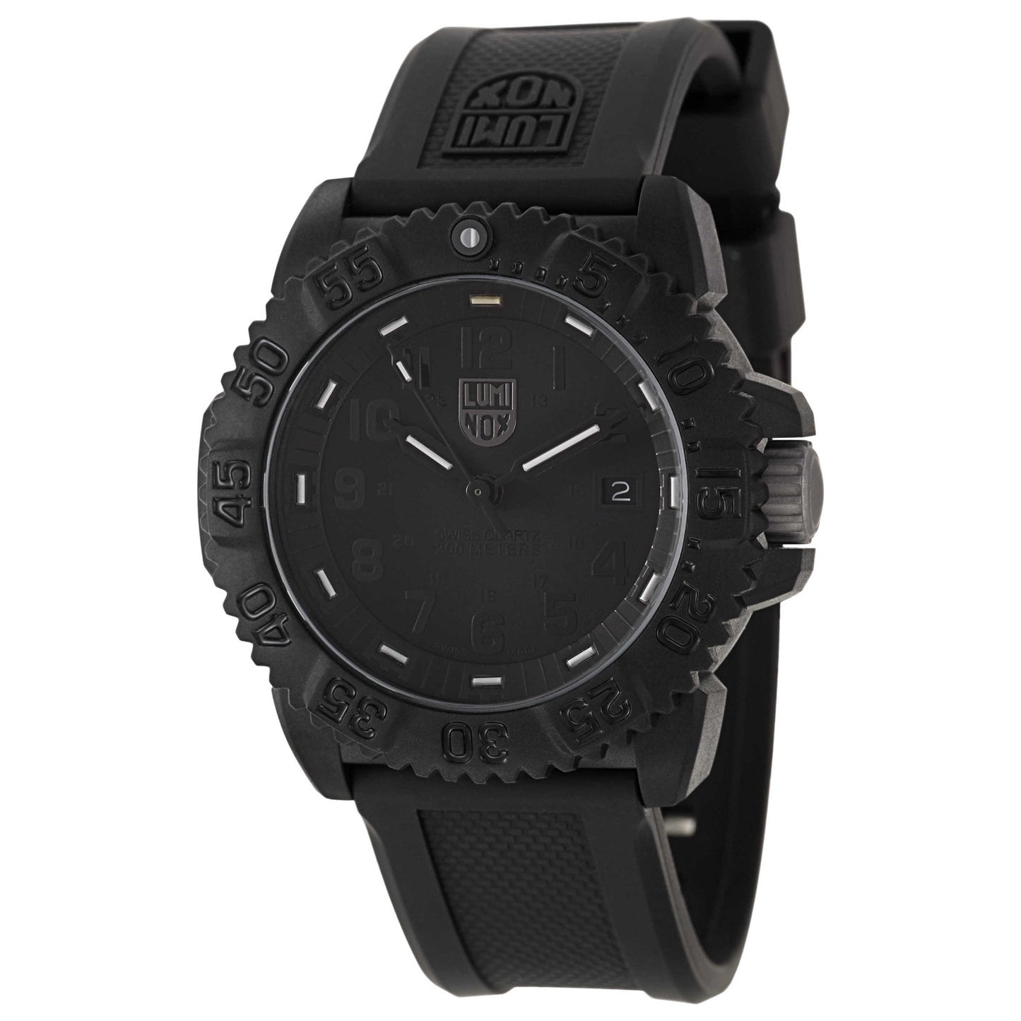 Front view of Luminox Navy SEAL Colormark Men's Swiss Quartz (Battery-Powered) Watch A-3051-BO