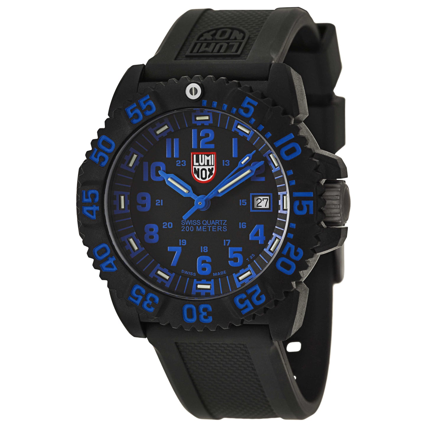 Front view of Luminox Navy SEAL Colormark Men's Swiss Quartz (Battery-Powered) Watch A-3053