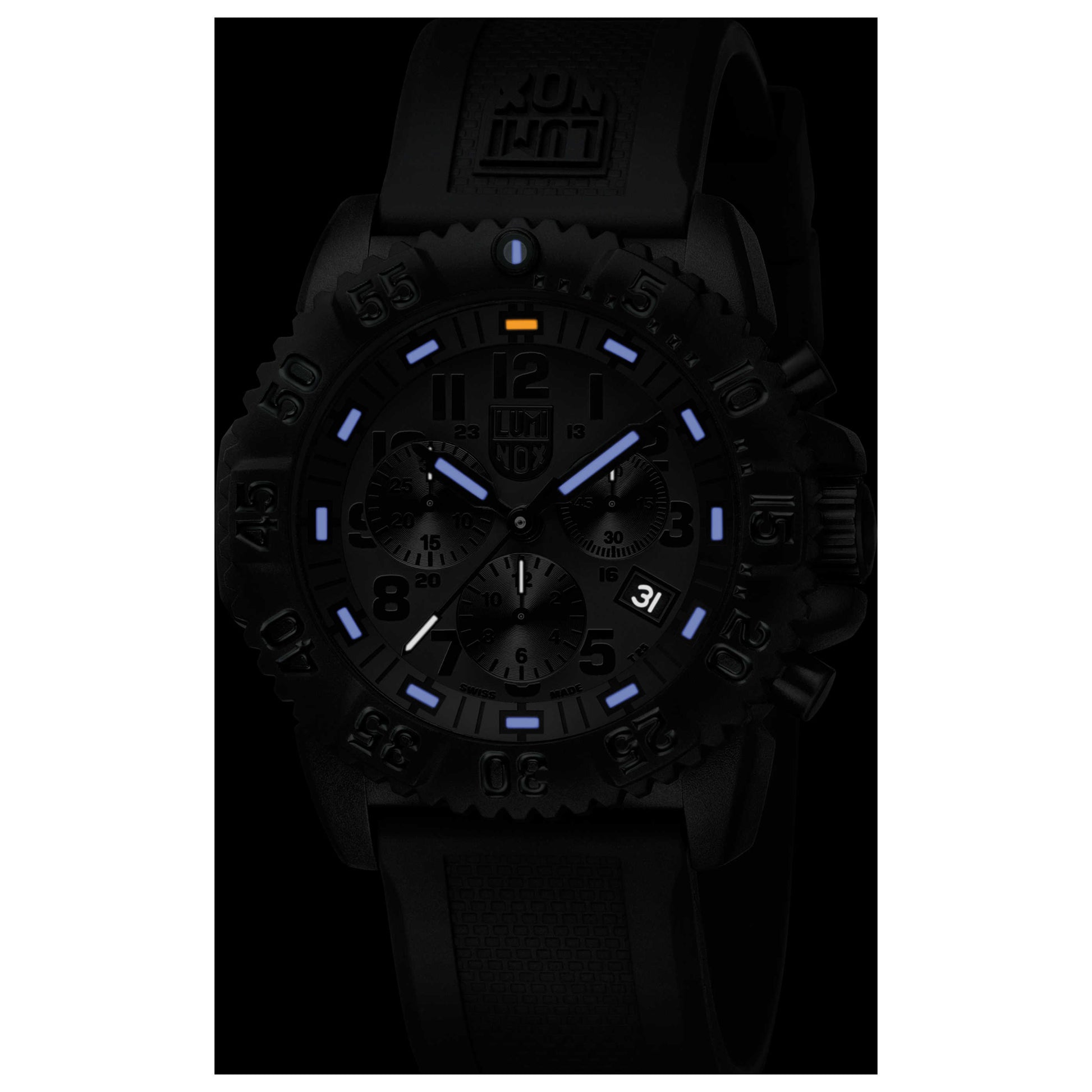 Luminox Navy SEAL Colormark Unisex Quartz Watch A-3081-BO - Image #5