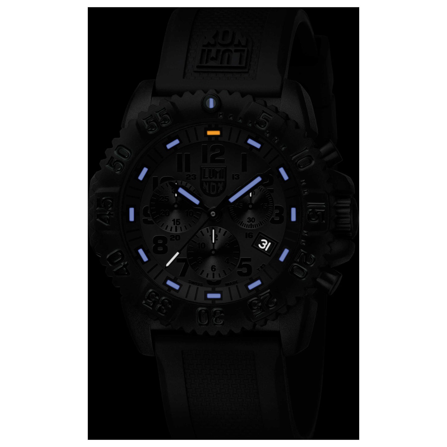 Luminox Navy SEAL Colormark Unisex Quartz Watch A-3081-BO - Image #5